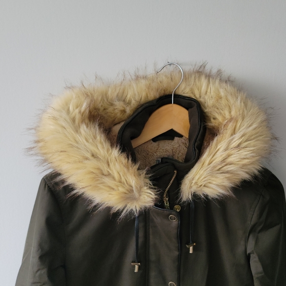 ZARA Olive Green Jacket - Size S - Picture 6 of 6